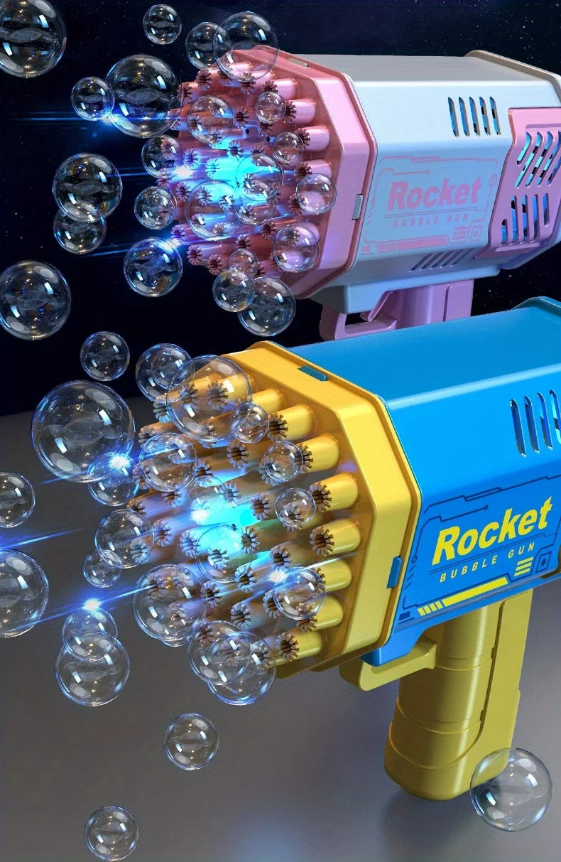 Rocket Electric Bubble Gun