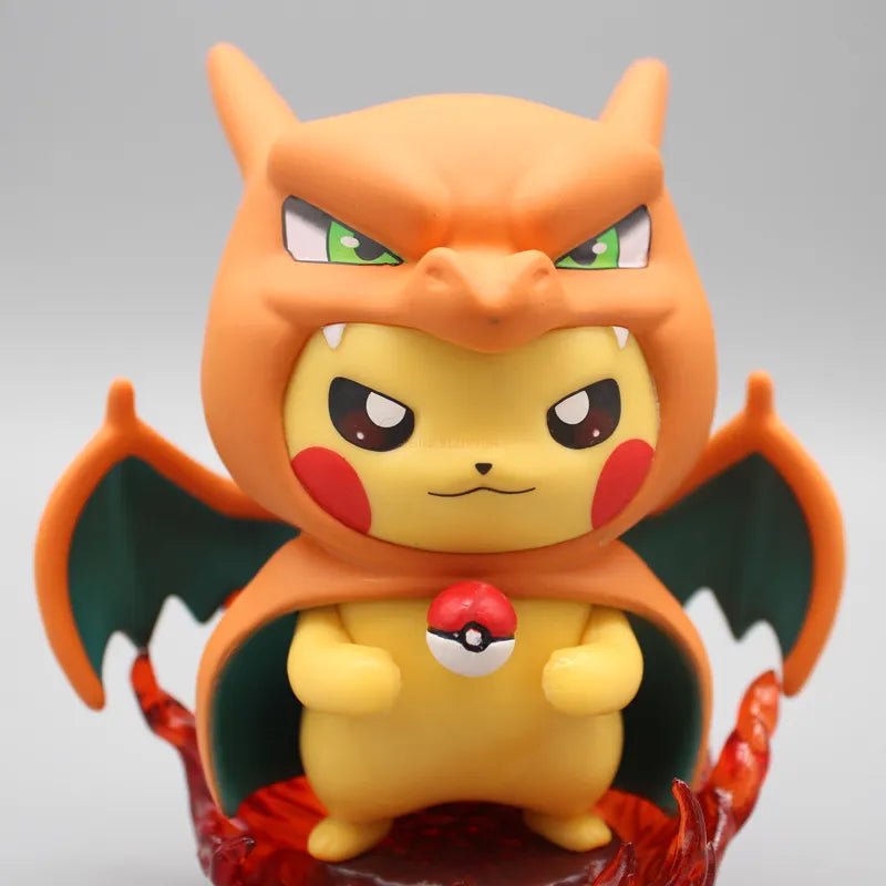 12cm Pokemon Figure Pikachu X Charizard Anime Figures Model Doll Collectible Toy Gifts Cartoon Kawaii Figurine Statue - PlusoneToys