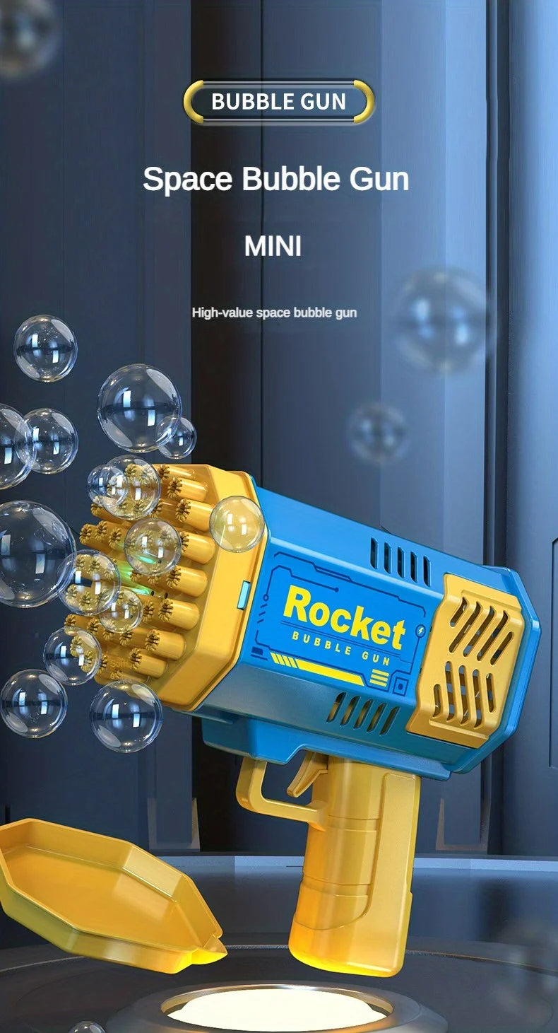 Rocket Electric Bubble Gun