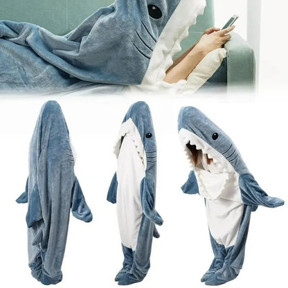 Wearable Shark Sleeping Blanket