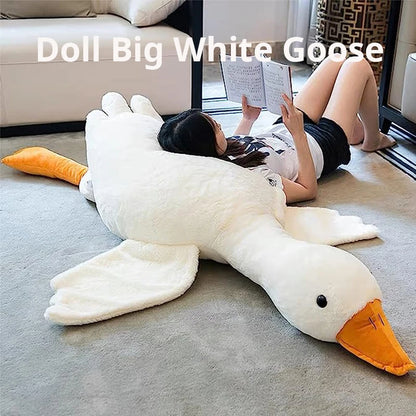 Large White Goose Doll Large Plush Doll Goose Plush Toys Cute Goose Soft White Duckling Gift For Girlfriend Best Friend