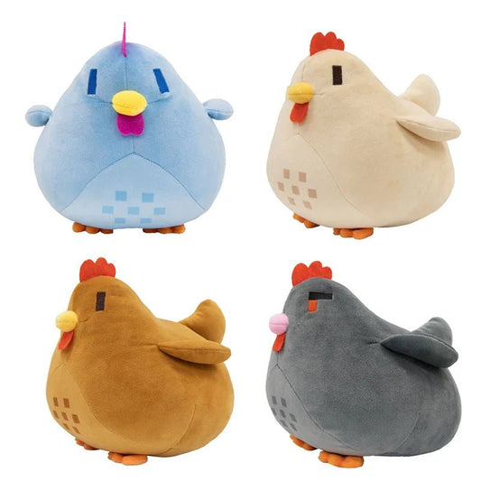 20cm Stardew Valley Chicken Pillow Plush Soft Stuffed Animal Toys Cartoon Stardew Valley Children Birthday Gift Christmas Gift - PlusoneToys