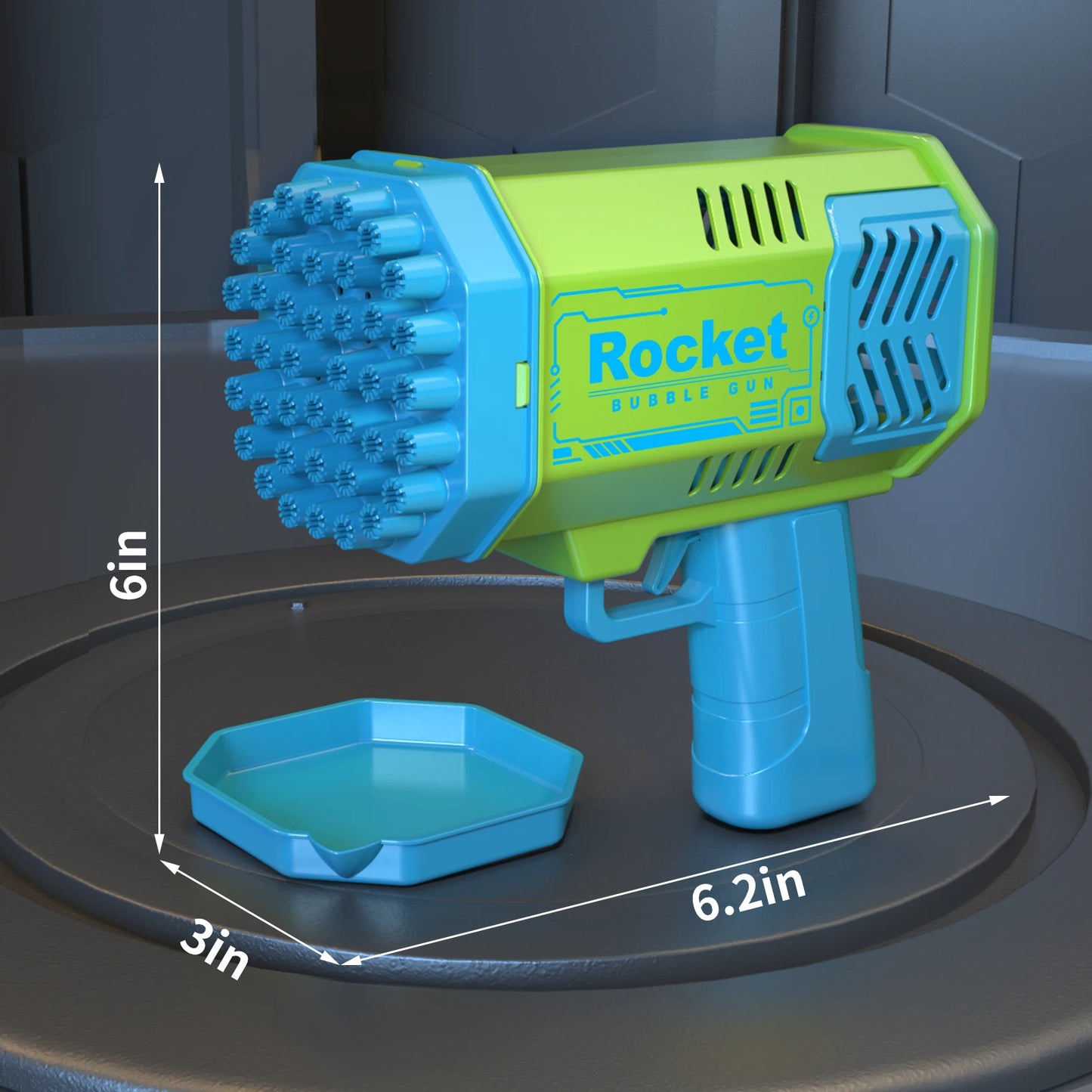 Rocket Electric Bubble Gun