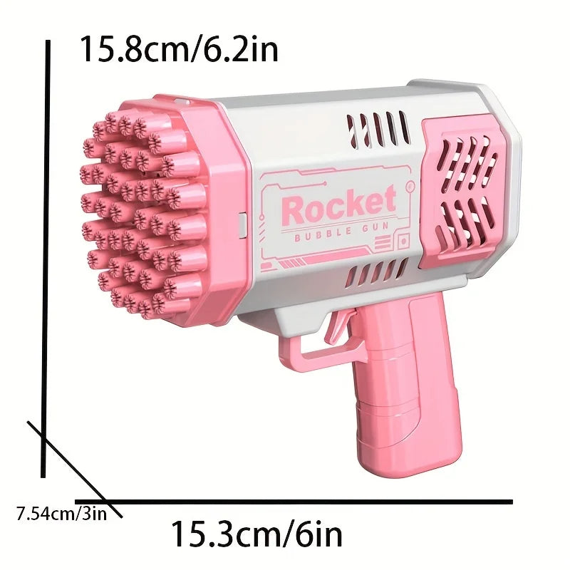 Rocket Electric Bubble Gun