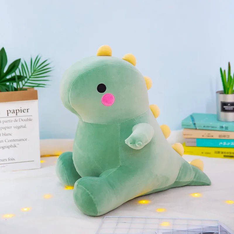 25/30cm Super Soft Lovely Dinosaur Plush Doll Cartoon Stuffed Animal Dino Toy for Boys Girls Hug Doll Sleep Pillow Home Decor - PlusoneToys