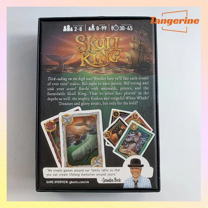 Skull King Card Game by Grandpa Beck's Games - The Ultimate Pirate Trick Taking Game for Kids, Teens & Adults | from The Creators of Cover Your Assets | 2-8 Players 8+