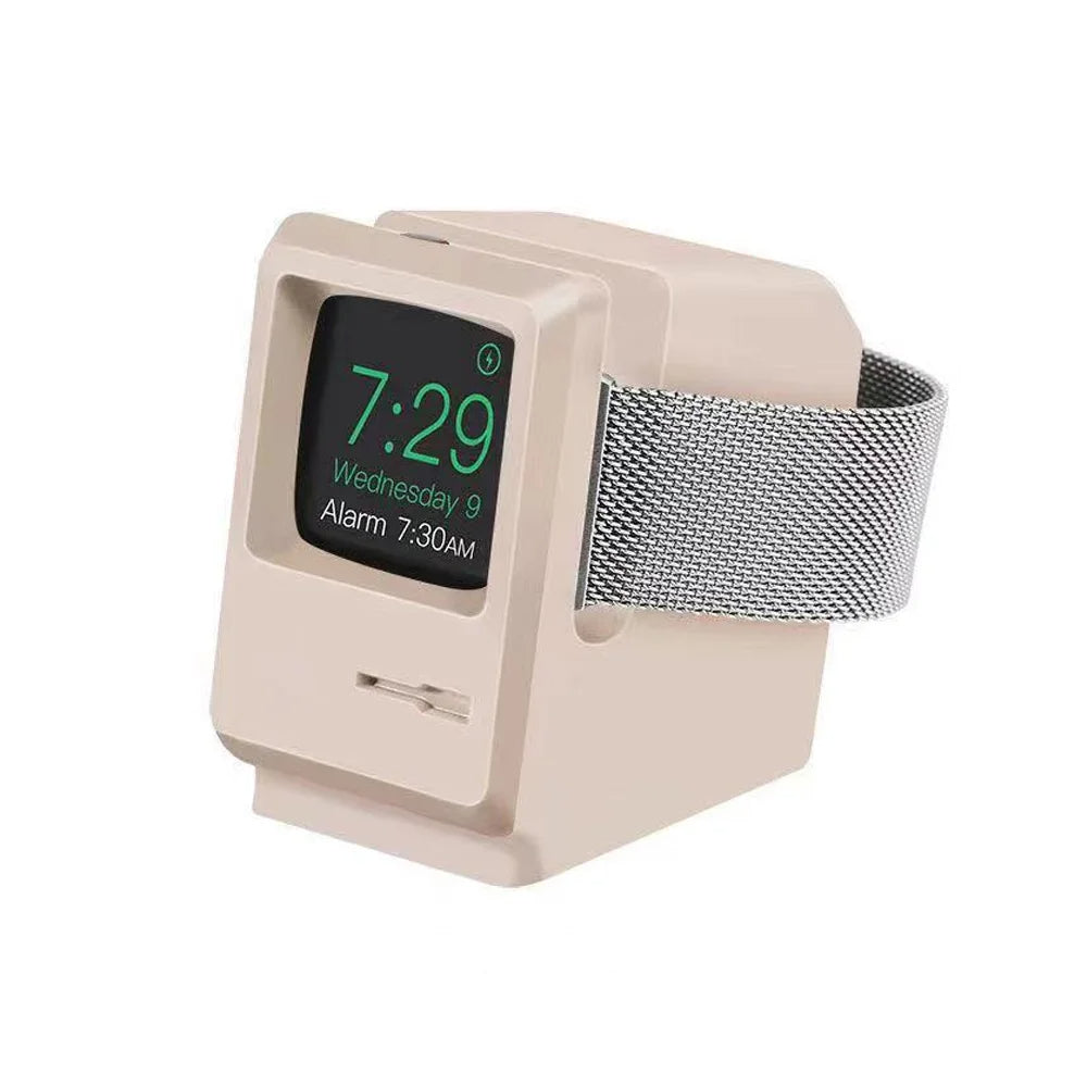 The Vintage Macintosh Style Apple Watch stand