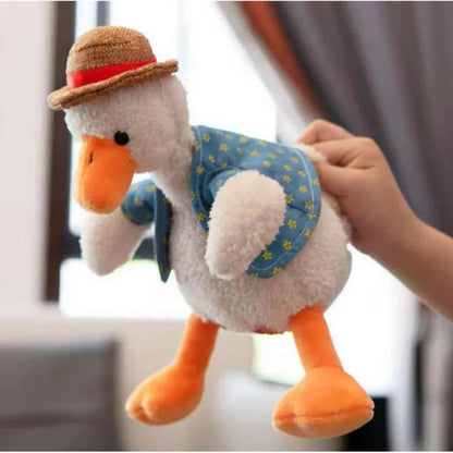 Electric Plush Toys Speaker Talking Replay Duck Dancer Recording Singing Dancing Ducks Electronic Doll Baby Toys for Children