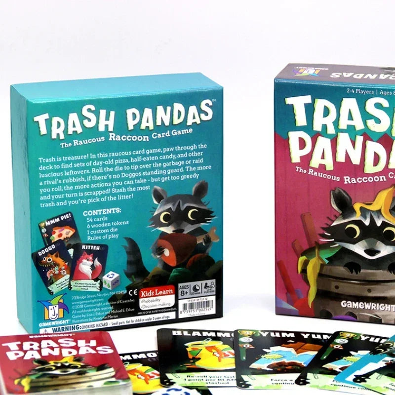 Trash Pandas - The Raucous Raccoon Card Game