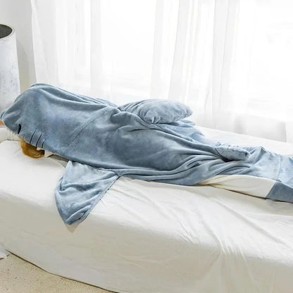 Wearable Shark Sleeping Blanket