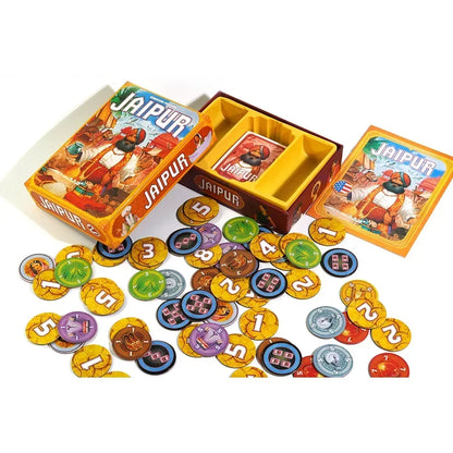 Jaipur |  Board Game Strategy Game for Adults and Kids Trading Fun Tactical Game Card Game Trading Game