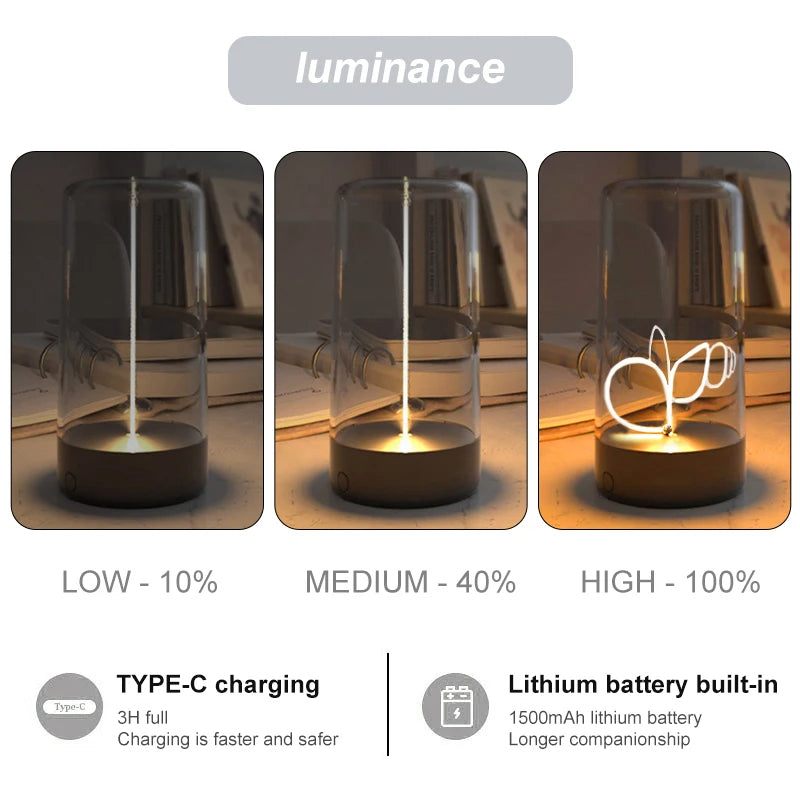 Minimalist Magnetic Table Lamp LED