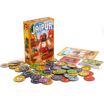 Jaipur |  Board Game Strategy Game for Adults and Kids Trading Fun Tactical Game Card Game Trading Game