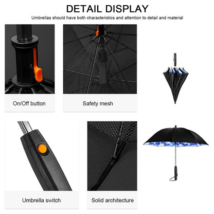 Misting Fan Cooling Umbrella NY148