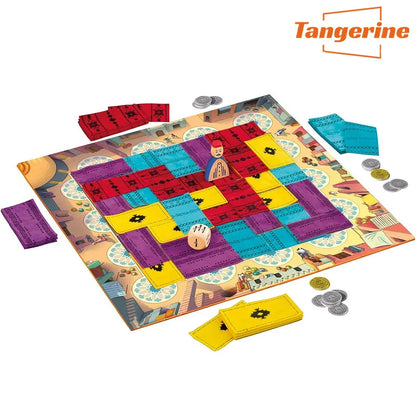 Marrakech| Strategy Game for Families and Adults | Ages 8+ | 2 to 4 Players | 20 Minutes