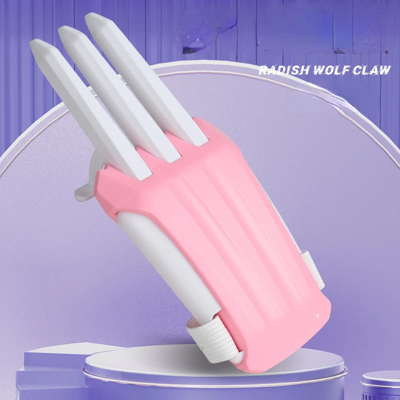 WEPICK Wolverine Radish Claw Knife Creative Students Decompress Children To Vent Retractable Radish King Kong Novelty Claw Toys