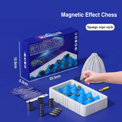 Magnet Chess Battle Set Magnetic Effect Educational Game Portable Board Game For Children Birthday Gift