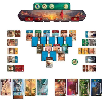 7 Wonders Duel - (English Version) - A board game by Repo from Antoine Bauza - PlusoneToys