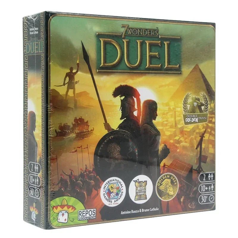 7 Wonders Duel - (English Version) - A board game by Repo from Antoine Bauza - PlusoneToys