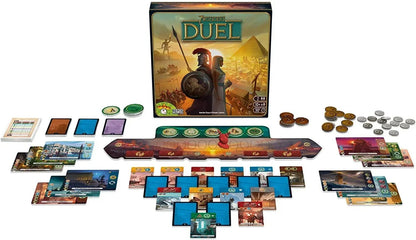 7 Wonders Duel - (English Version) - A board game by Repo from Antoine Bauza - PlusoneToys