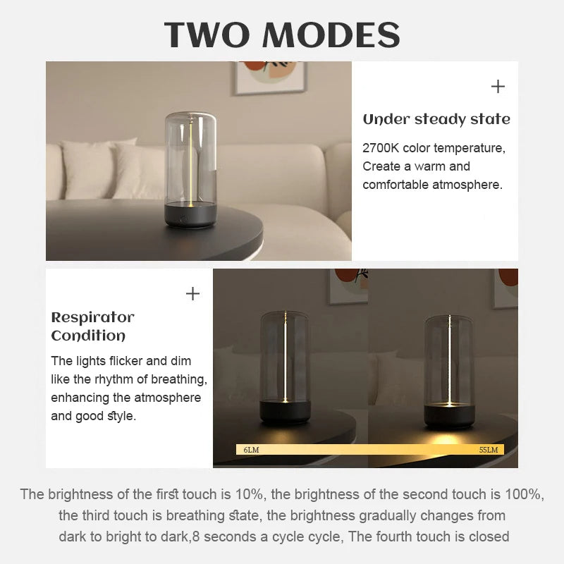 Minimalist Magnetic Table Lamp LED