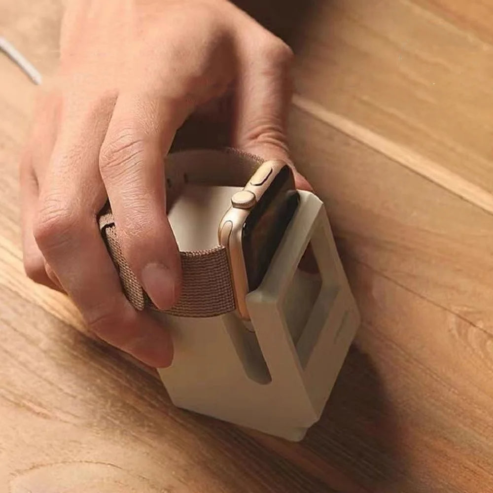 The Vintage Macintosh Style Apple Watch stand