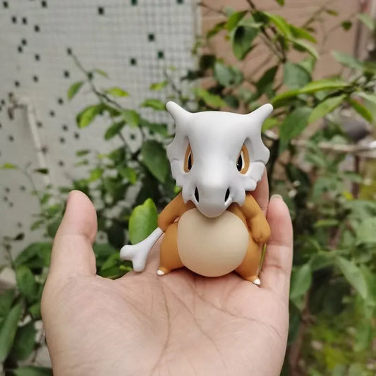 Pocket Monsters Pokemon Cubone Cute version Anime Action Figure Toys 8CM