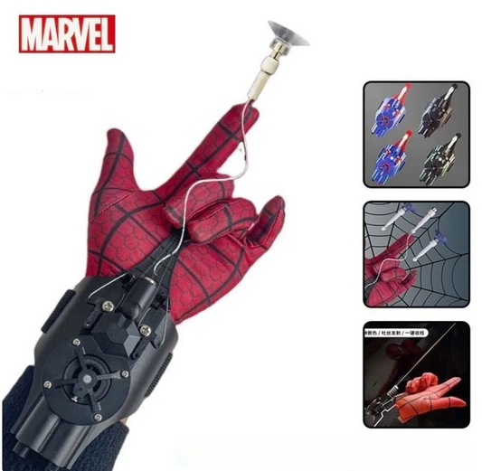 Spiderman Web Shooters Spider Man Wrist Launcher Upgraded Version Peter Parker Cosplay Gadgets Set