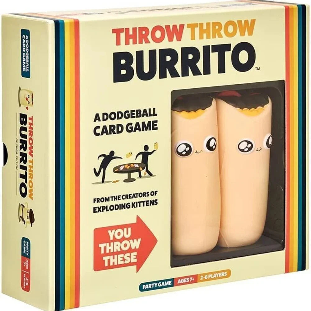 Throw Throw Burrito A Dodgeball | Party Game