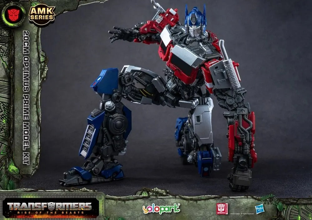 Yolopark Transformers Optimus Prime 20cm Genuine Transformers Toys Model Figures Studio Series Rise Of The Beasts For Boys Girls