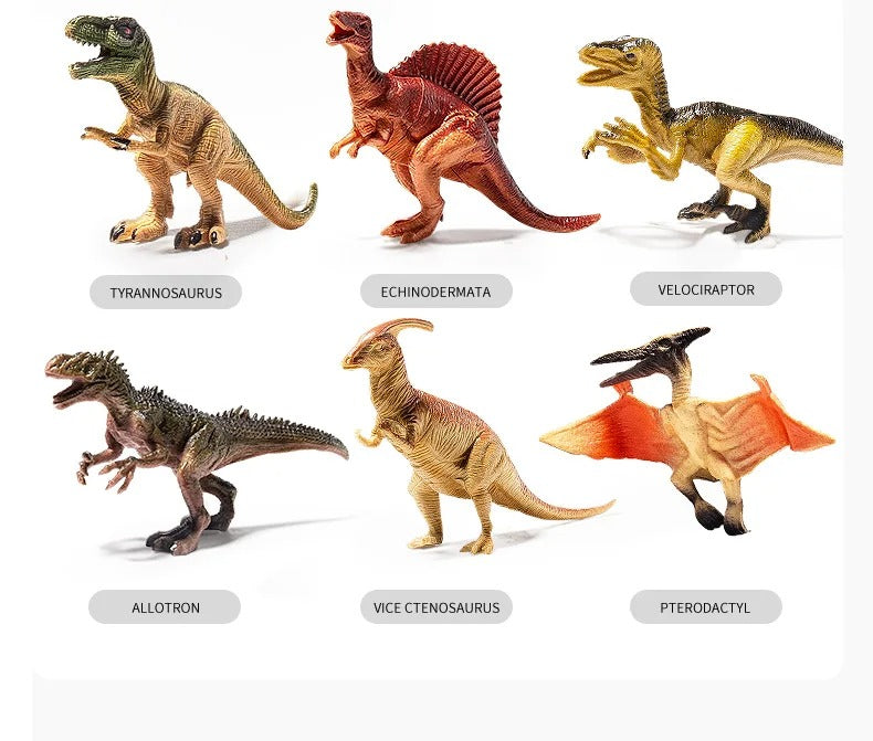 Children Simulation Dinosaur World Toy For Boy Jurassic Models Action Figures PVC Tyrannosaurus Animals Park Kids 3 Years Gift