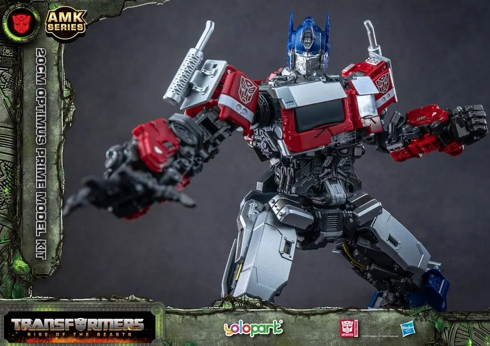 Yolopark Transformers Optimus Prime 20cm Genuine Transformers Toys Model Figures Studio Series Rise Of The Beasts For Boys Girls