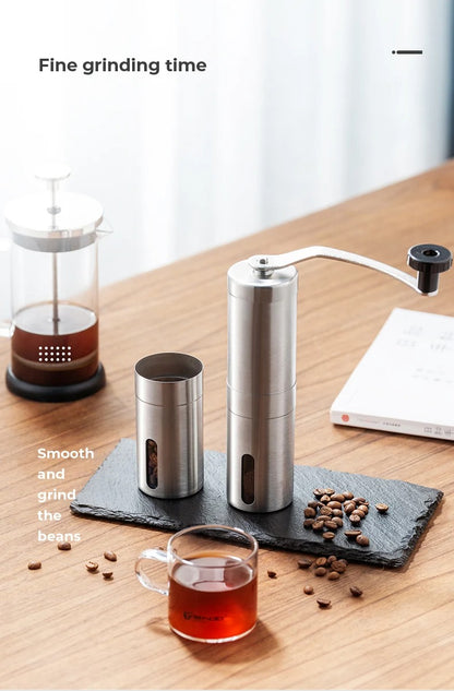 Manual Coffee Grinder Hand Steel Ceramics Core Coffee Grinding Hand Mill Cafe Burr Mill Grinder Ceramic Corn Coffee Machine