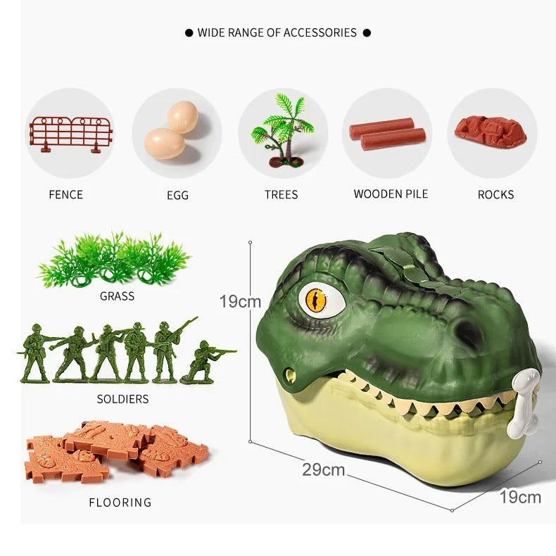 Children Simulation Dinosaur World Toy For Boy Jurassic Models Action Figures PVC Tyrannosaurus Animals Park Kids 3 Years Gift