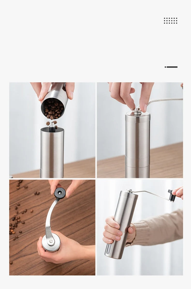 Manual Coffee Grinder Hand Steel Ceramics Core Coffee Grinding Hand Mill Cafe Burr Mill Grinder Ceramic Corn Coffee Machine