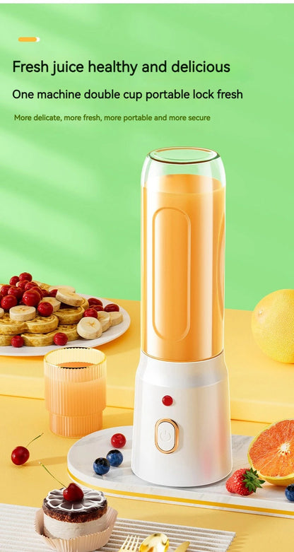 Portable Wireless Blender Electric Fruit Juicer Machine