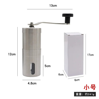 Manual Coffee Grinder Hand Steel Ceramics Core Coffee Grinding Hand Mill Cafe Burr Mill Grinder Ceramic Corn Coffee Machine