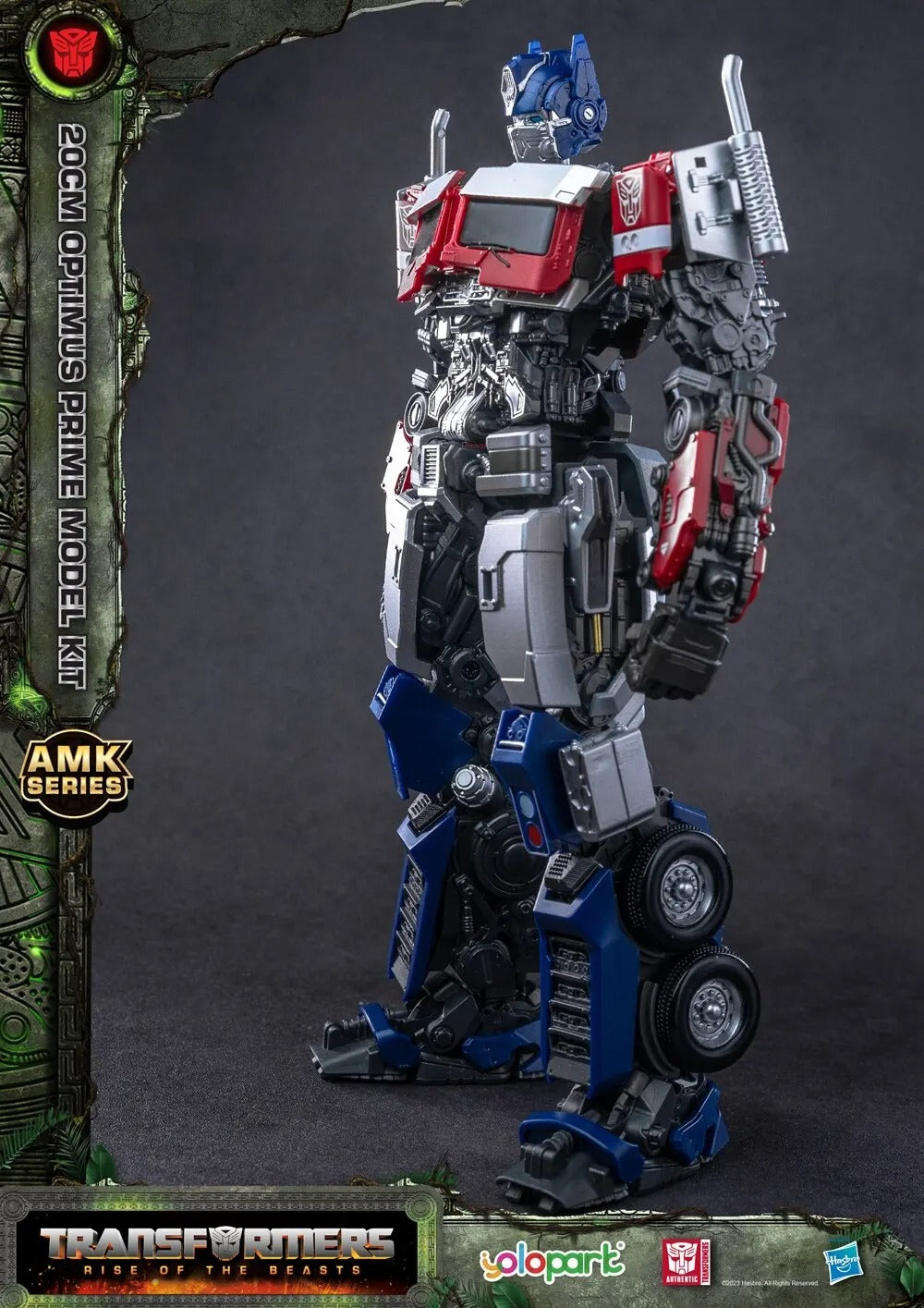 Yolopark Transformers Optimus Prime 20cm Genuine Transformers Toys Model Figures Studio Series Rise Of The Beasts For Boys Girls