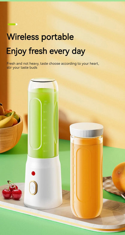 Portable Wireless Blender Electric Fruit Juicer Machine