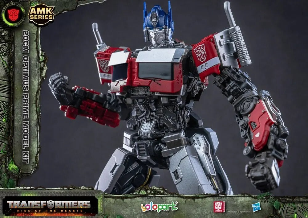 Yolopark Transformers Optimus Prime 20cm Genuine Transformers Toys Model Figures Studio Series Rise Of The Beasts For Boys Girls