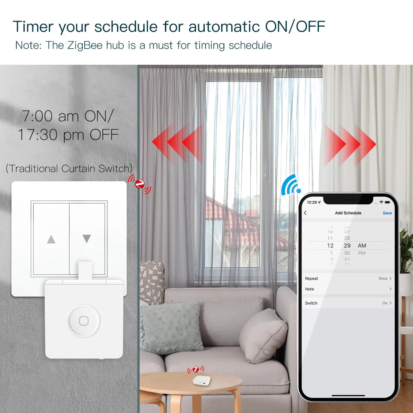 Wireless Smart Switcher  Switch with Remote Control