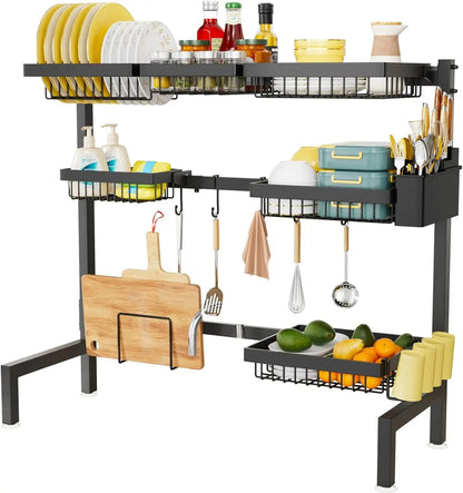 Large Dish Drainer Kitchen Organization