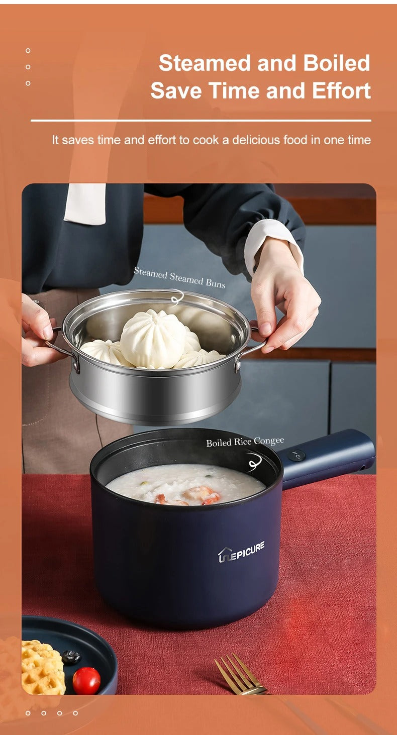 Mini Electric Cooker 1.8L Household Single/Double Layer