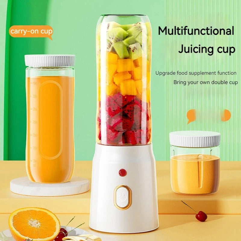 Portable Wireless Blender Electric Fruit Juicer Machine