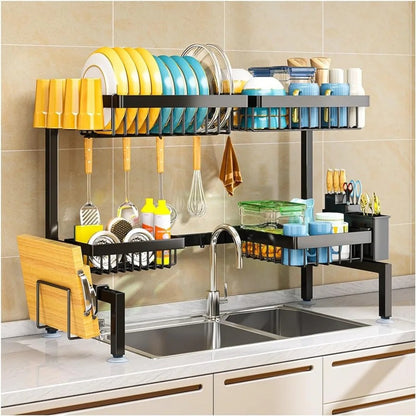 Large Dish Drainer Kitchen Organization