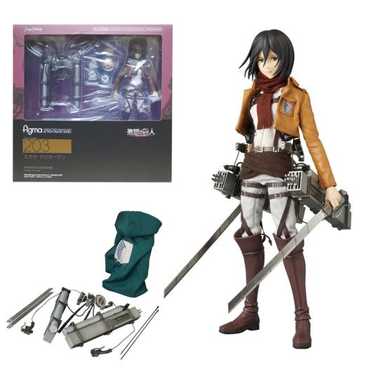 Attack On Titan Mikasa Ackerman 19cm PVC Figure