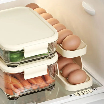 Automatic Scrolling Egg Rack Holder