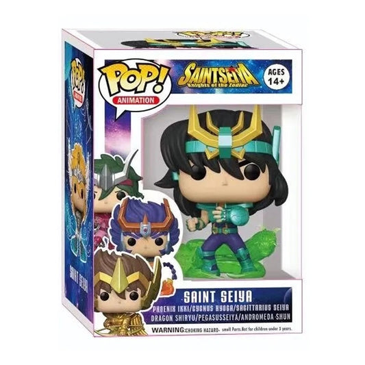 Funko Pop! Saint Seiya Dragon Shiryu PVC Figure Dolls