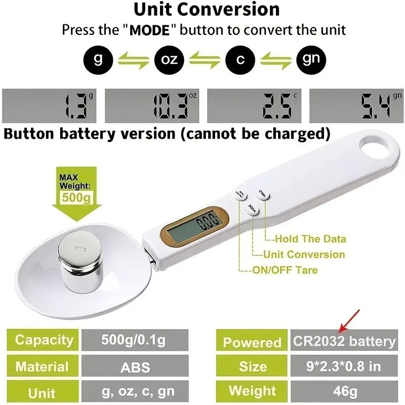 Digital Measurement Spoon