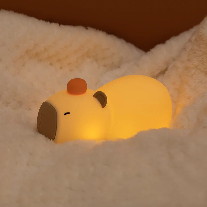 LED Capybara Night Light USB Rechargeable